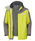 Evolution Triclimate Venom Yellow Shell Jacket Kids The North Face