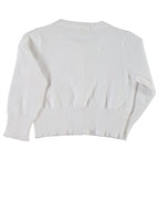 Vamina Knit Short Cardigan Mini Bright White Name it