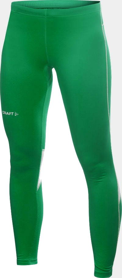 Running Tights Junior Green Craft
