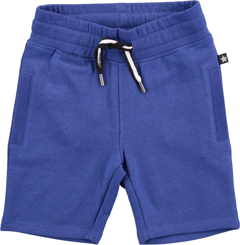 Akon Sweat Shorts Blue Kids Junior - Molo