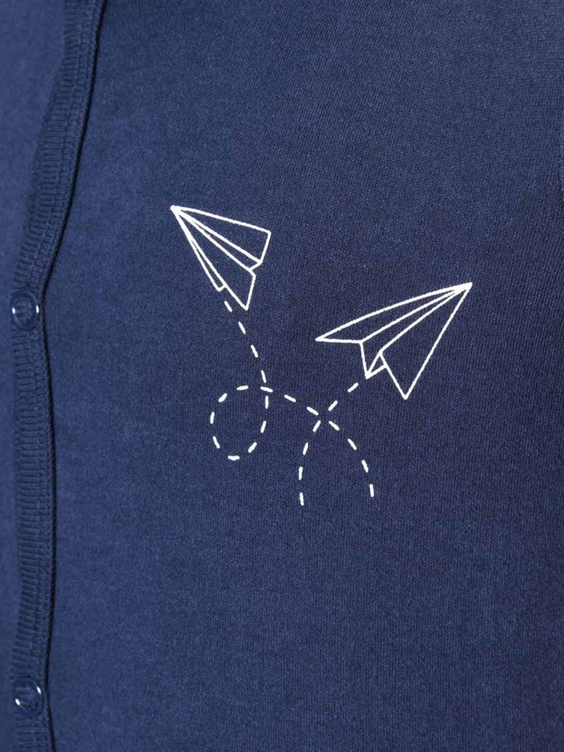 2-Pack Pyjamas Blårandig Mini - Name It