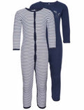 2-Pack Pyjamas Blårandig Mini - Name It