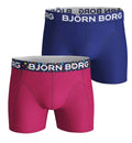 2-Pack Boxerkalsong Herr Fuchsia Purple - Björn Borg