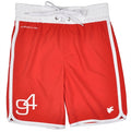 Bondi Swim Shorts Kids Petroleum Red Lindberg
