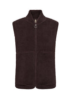 Onyx 3 Pile Väst Dam Brun Chocolate Plum | Smilebutiken - Soyaconcept
