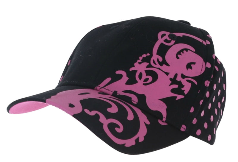 Carlsteins Cap Kids Black Pink Carlsteins