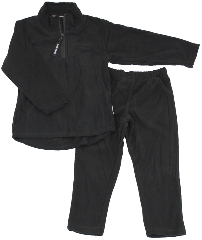 Fleece Set Svart
