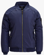 Spoon Bomber Jacket Women Dark Navy Tuxer