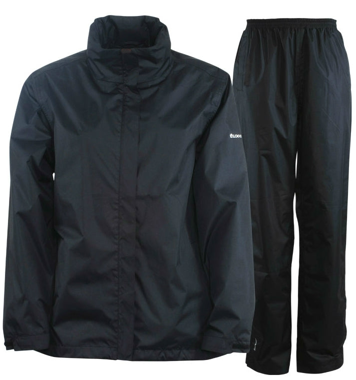 Rain set Unisex Black Regnset Tuxer
