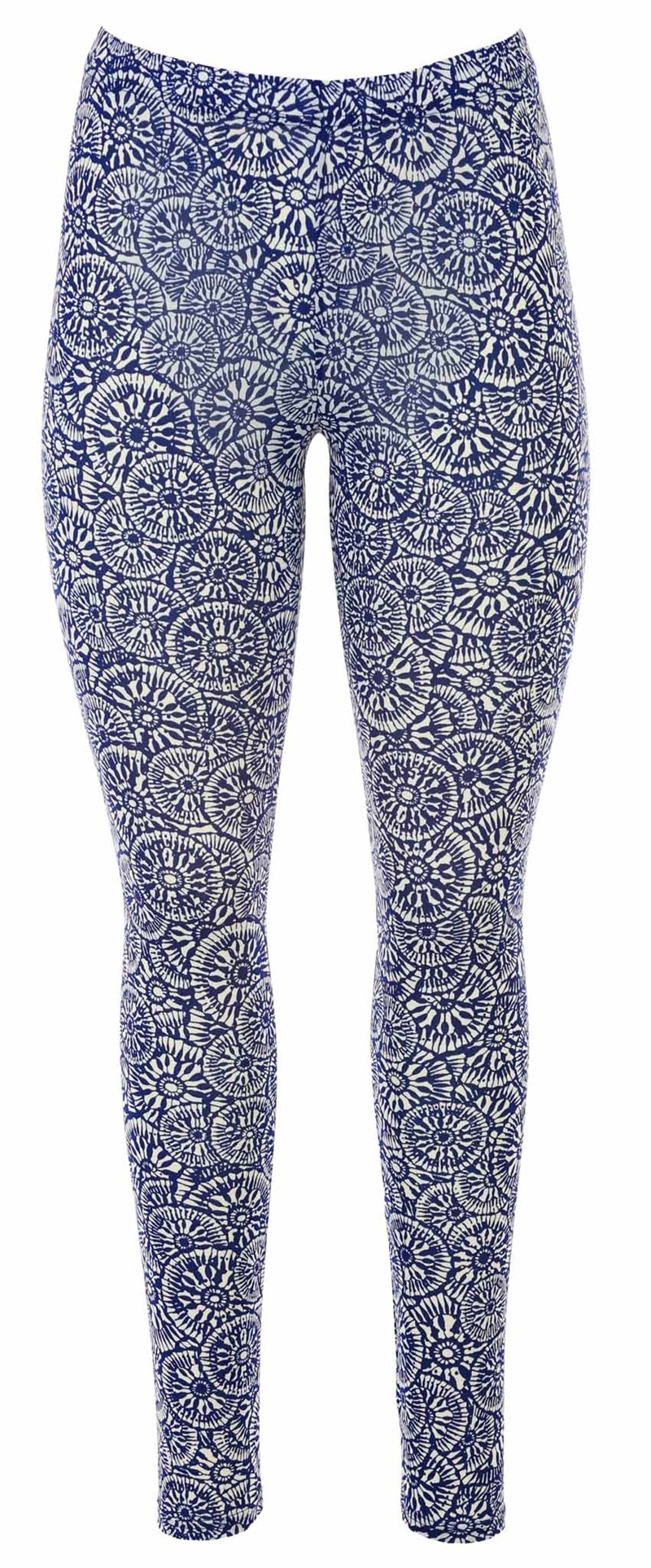 Gill Leggings Blue Patterned Women - Gill