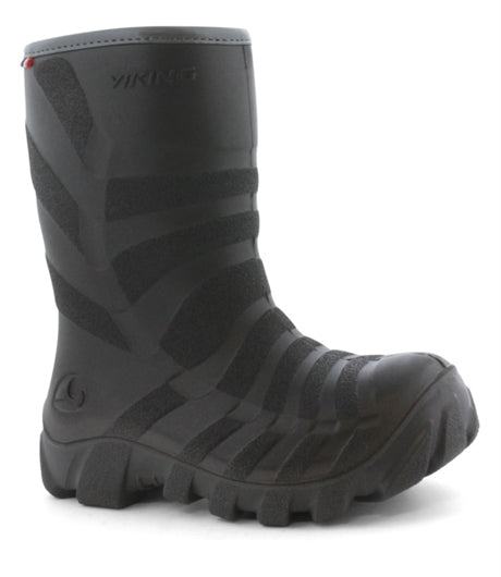 Ultra Lined Boot Black Kids Junior - Viking