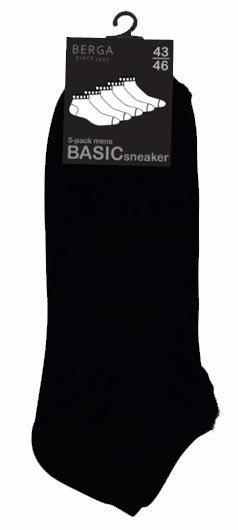 Berga 5-Pack Sneakers Black - Berga