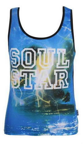 Vest Men Black Blue Soulstar Carlstein
