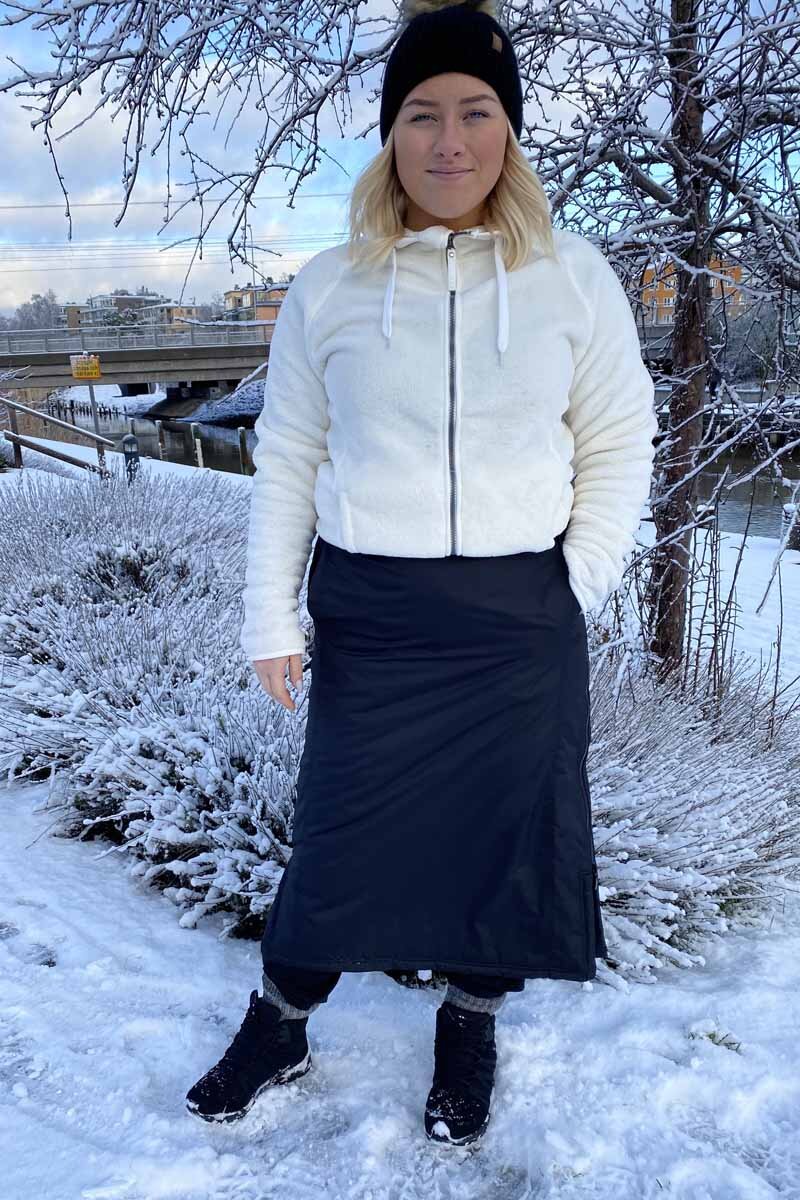 Heat Täckkjol Dam Svart - Tuxer