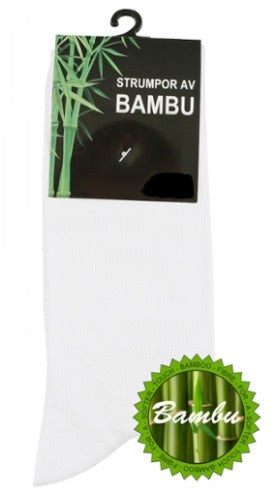 Bamboo Sock White Bamboo Ladies Carlsteins