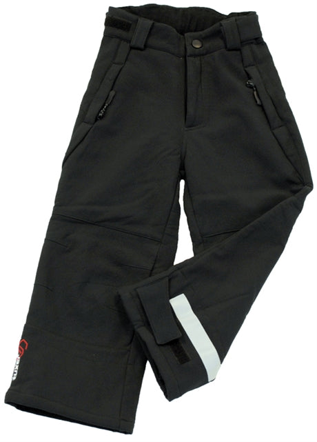 Supreme Pants Black Softshell Trousers Kids Tuxer