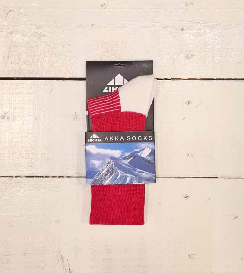 AKKA Wool Socks Cerise - AKKA