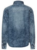 Acarls Ls Shirt Medium Blue Denim Barn Name it