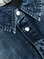 Acarls Ls Shirt Medium Blue Denim Barn Name it