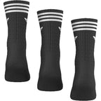 3-Pack Solid Crew Socka Svart Adidas