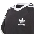 3 Stripes T-shirt Junior Black Adidas