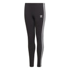 3-stripes Leggings Junior Black White Adidas