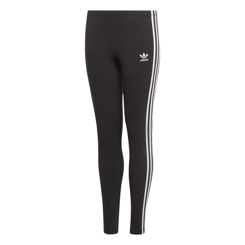 3-stripes Leggings Junior Black White Adidas