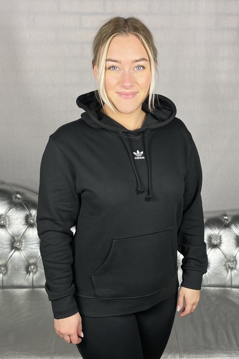 Adicolor Essentials Hoodie Dam Svart Adidas