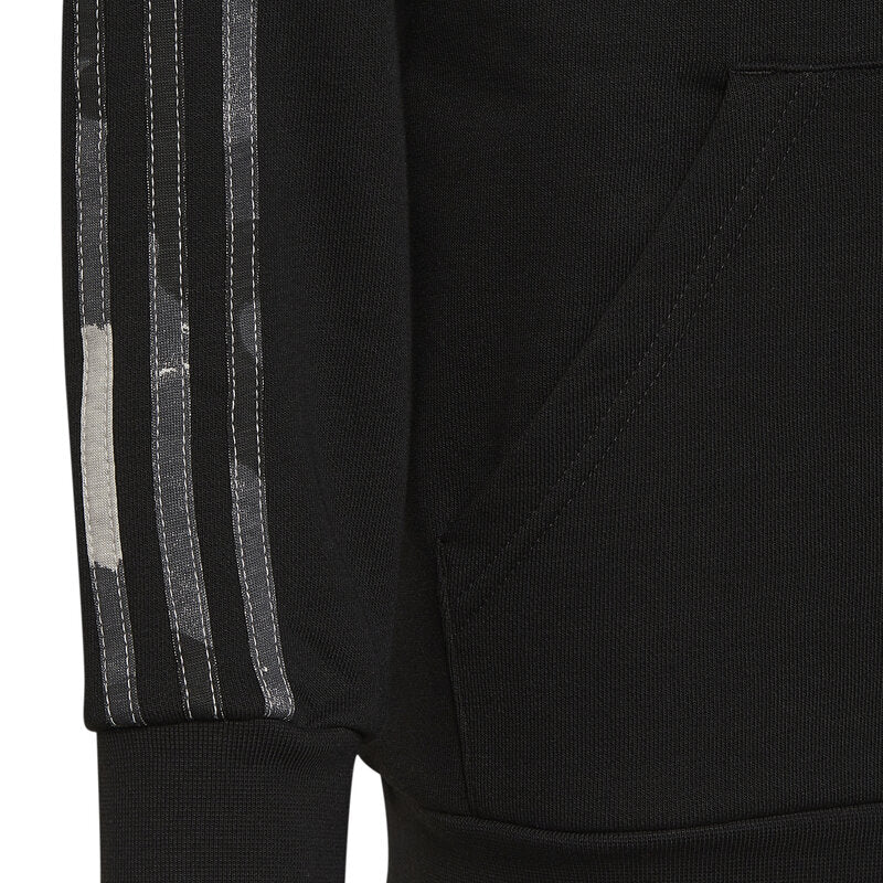 Camo Hoodie Junior Black Adidas