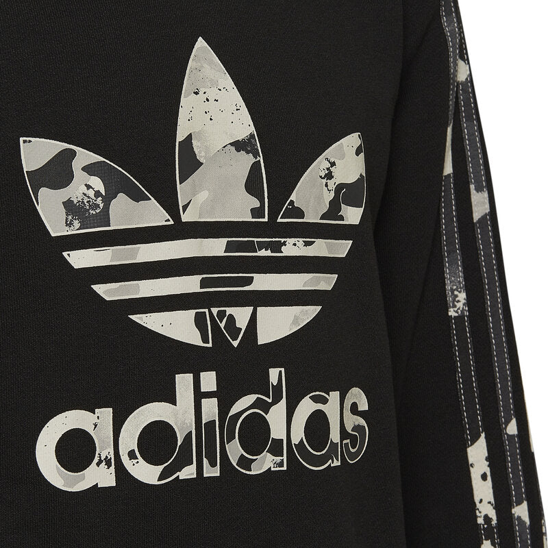Camo Hoodie Junior Black Adidas