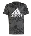 Camo Training T-shirt Junior Black Gresix White Adidas