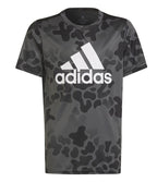 Camo Training T-shirt Junior Black Gresix White Adidas