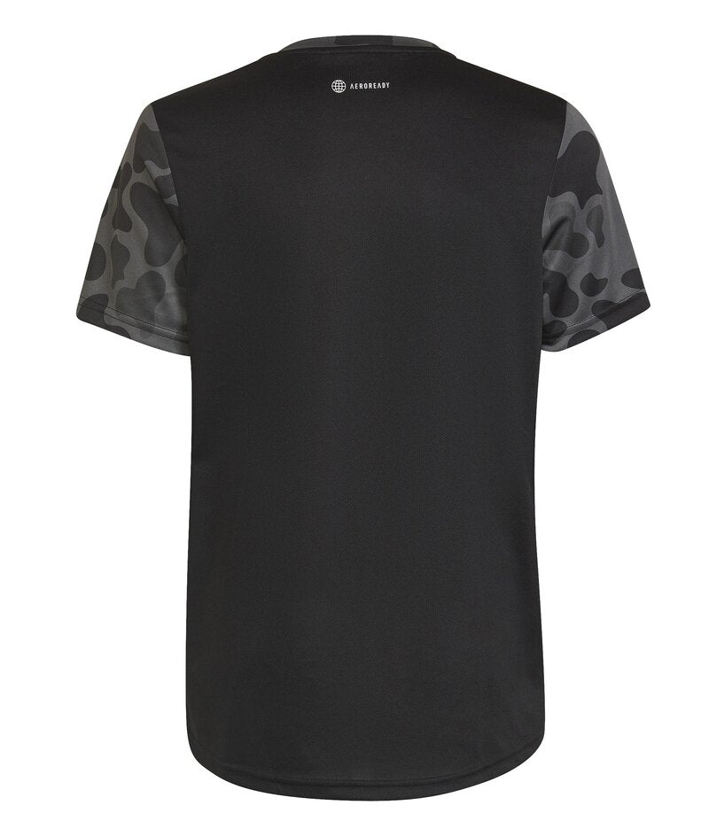 Camo Tränings T-shirt Junior Black Gresix White Adidas