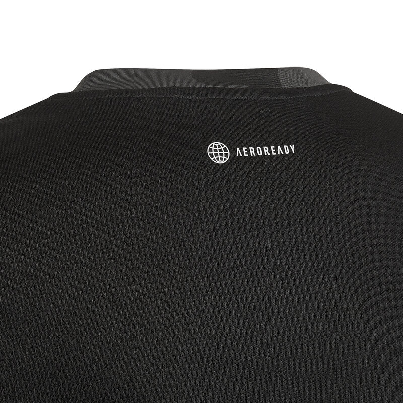 Camo Training T-shirt Junior Black Gresix White Adidas