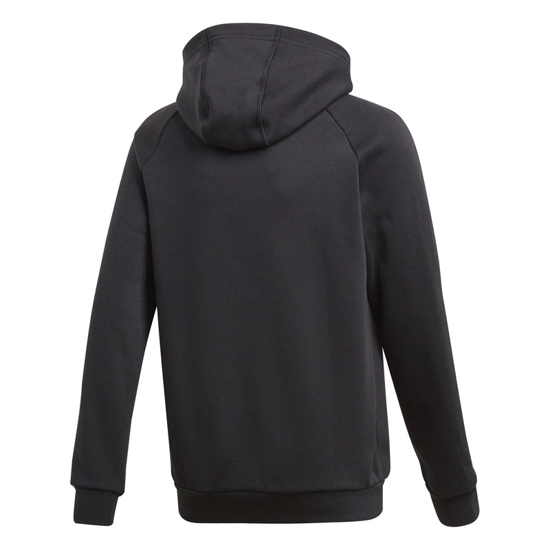 Core 18 Hoodie Junior Black White Adidas