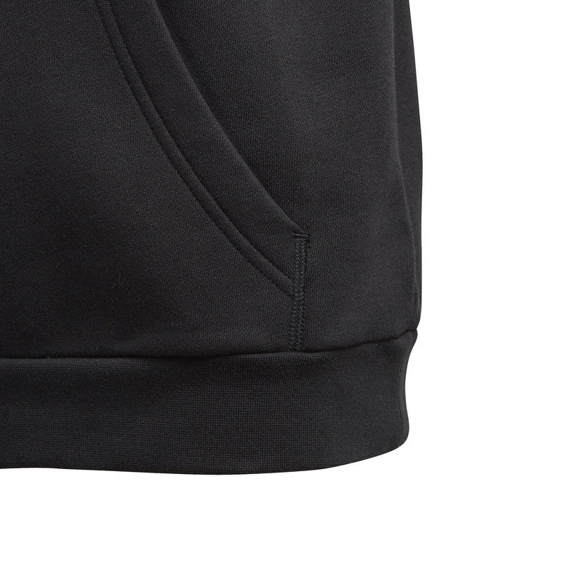 Core 18 Hoodie Junior Black White Adidas