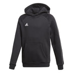 Core 18 Hoodie Junior Black White Adidas