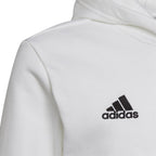Entrada 22 Hoodie Junior White Adidas
