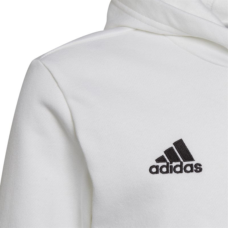 Entrada 22 Hoodie Junior White Adidas