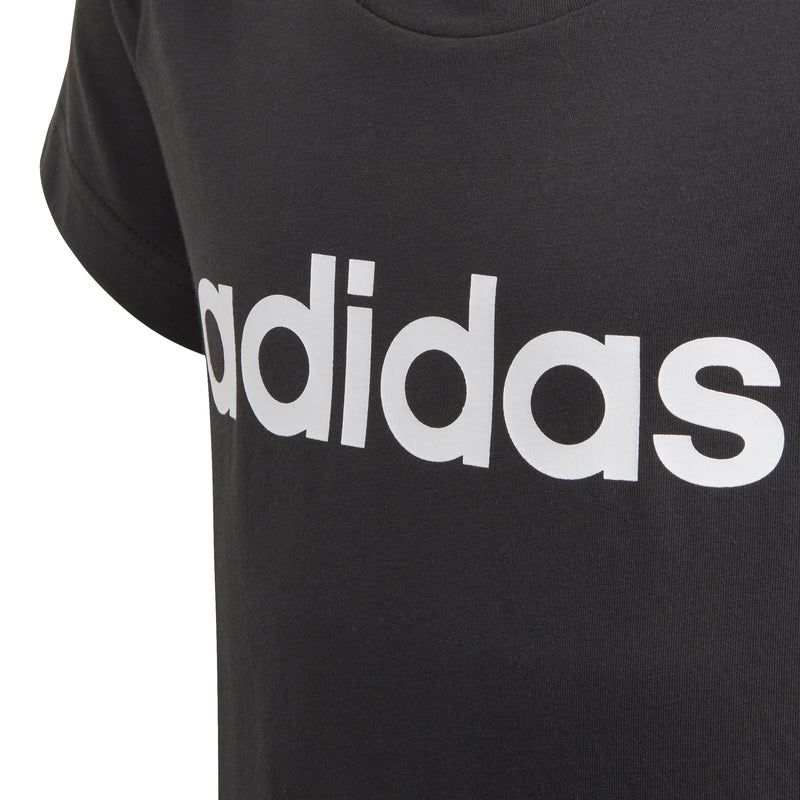 Essentials T-shirt Junior Black White Adidas