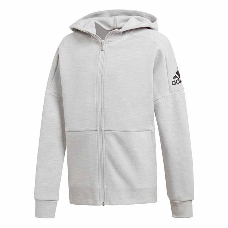 Full-Zip Hoodie Junior Greone Black Adidas