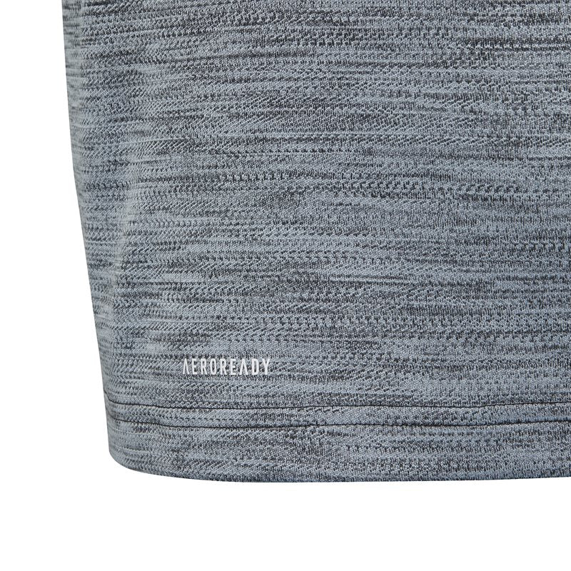 Gradient Training T-shirt Junior Grey Marl Adidas