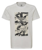 Graphic Camo T-shirt Junior White Adidas