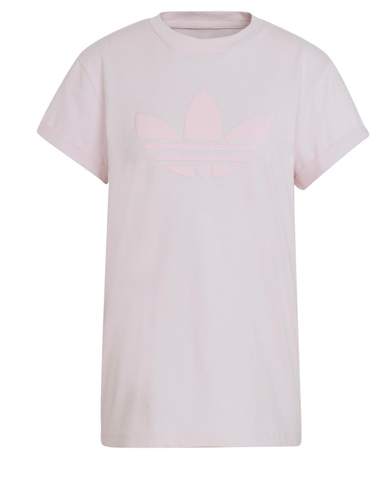 Tee Cotton T-Shirt Women Alm Pink Adidas