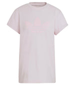 Tee Cotton T-Shirt Women Alm Pink Adidas
