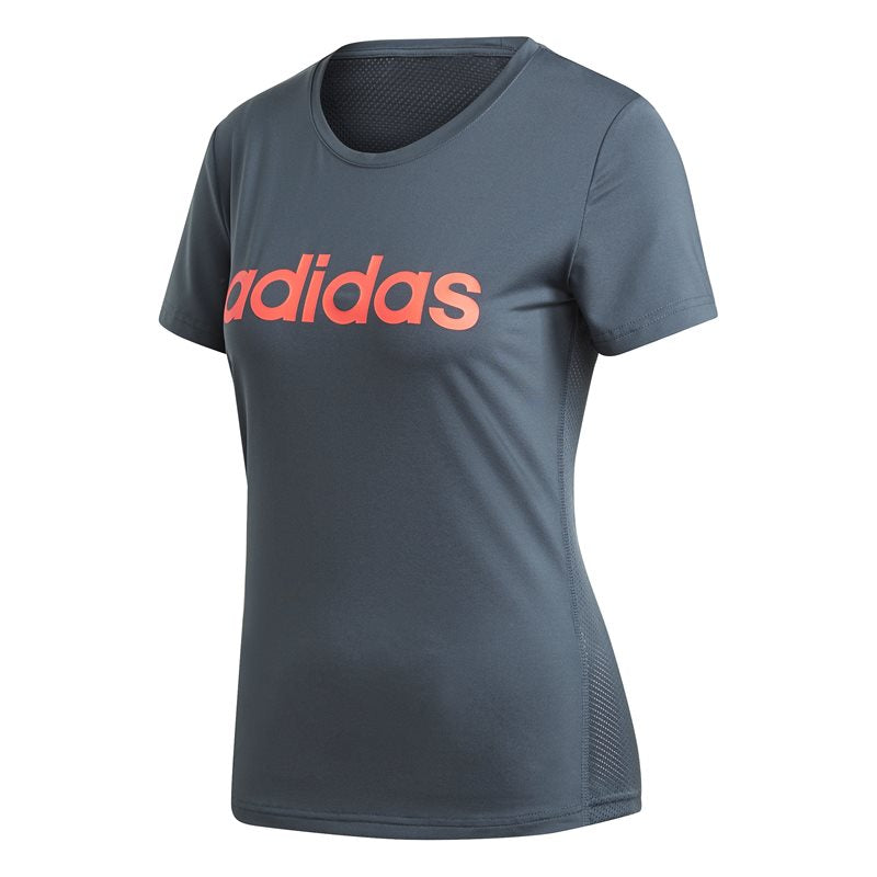 Tränings T-shirt Mesh Dam Legacy Blue Adidas