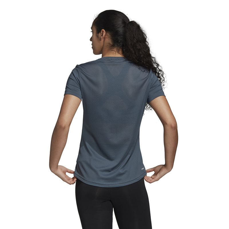 Tränings T-shirt Mesh Dam Legacy Blue Adidas
