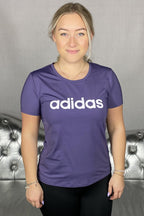 Tränings T-shirt Mesh Dam Lila Adidas