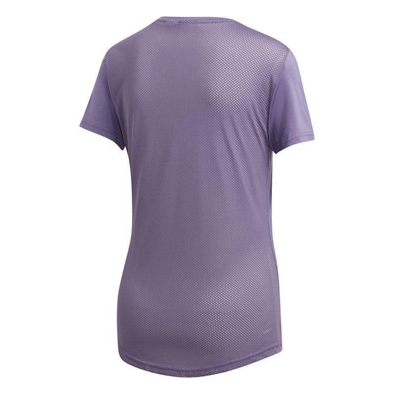 Training T-shirt Mesh Women Purple Adidas