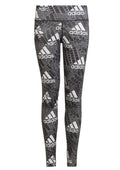 Brand Love Träningstights Barn Junior Black White Adidas